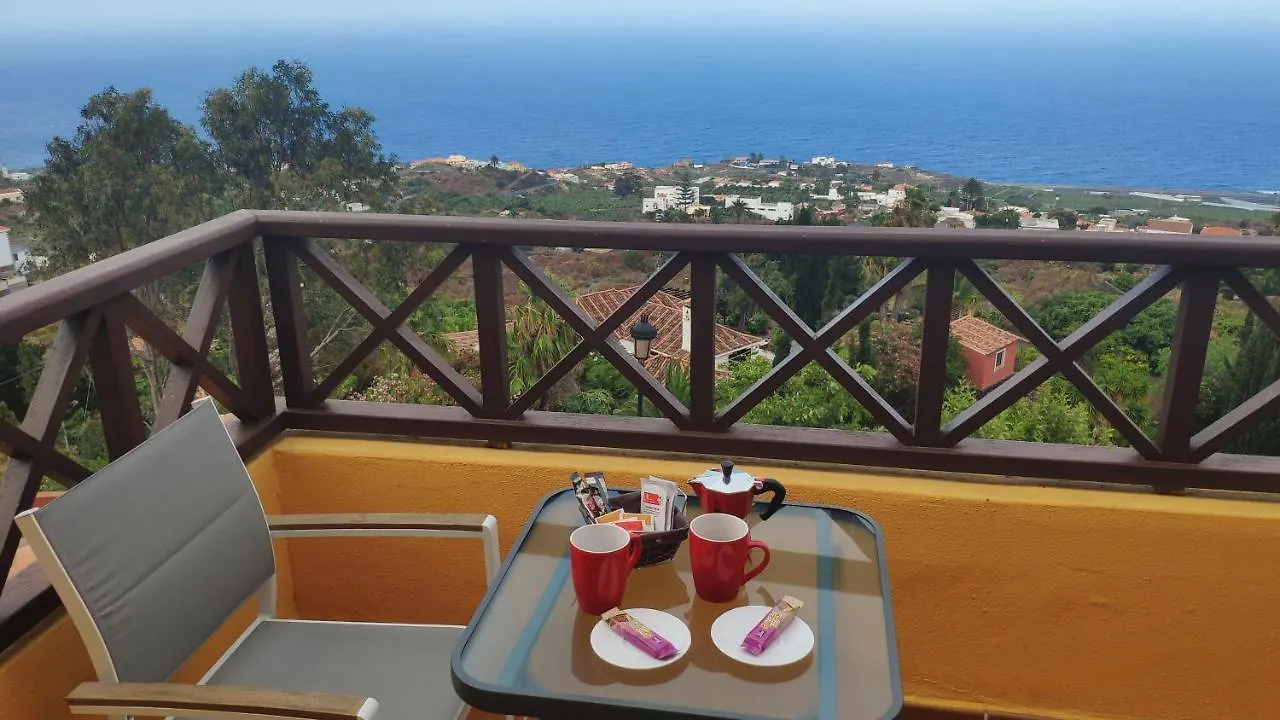 Alojamiento ISLA BONITA con balcón vista al mar Breña Baja Apartamento